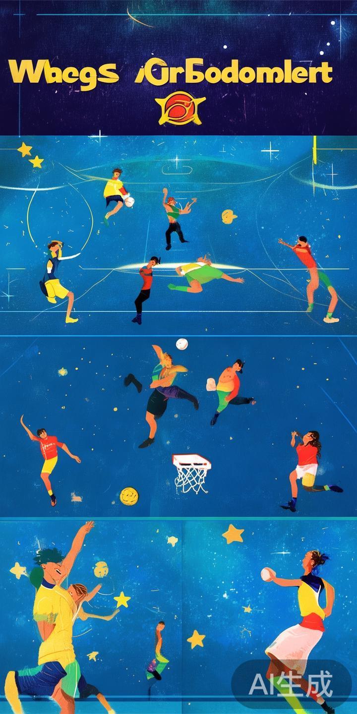 全面提升青少年体能水平的星空足篮体育训练技巧与推广策略研究 其次,融入趣味性强的运动元素。如星空足篮结合了足球